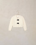 Bow Cardigan Ivory