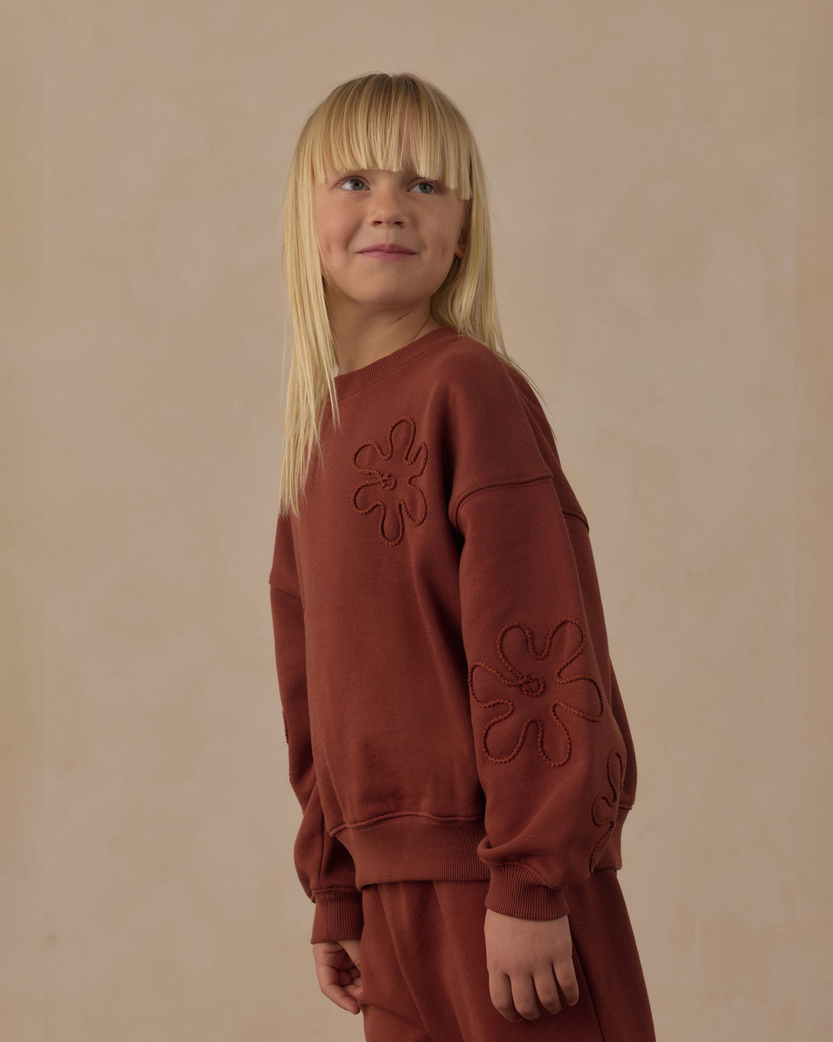 Pouch Pocket Crew Brick - Rylee + Cru | Kids Clothes | Trendy Baby Clothes | Modern Infant Outfits |
