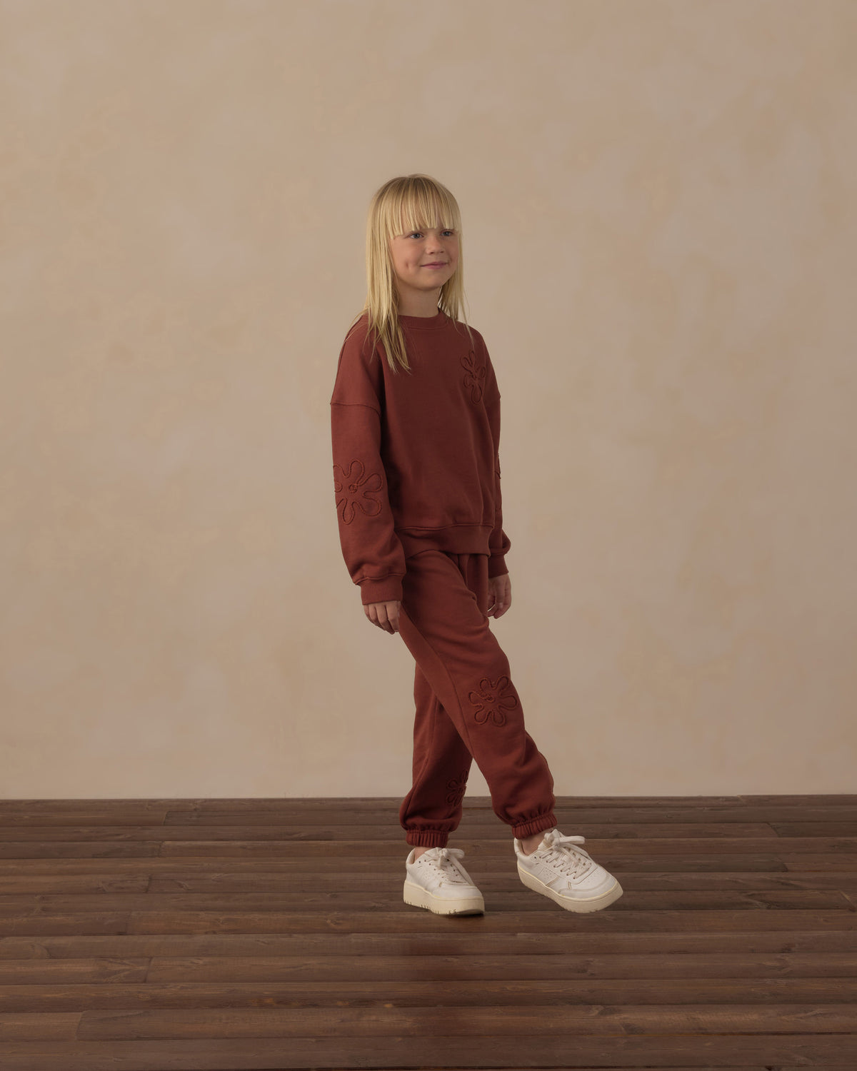 Pouch Pocket Crew Brick - Rylee + Cru | Kids Clothes | Trendy Baby Clothes | Modern Infant Outfits |
