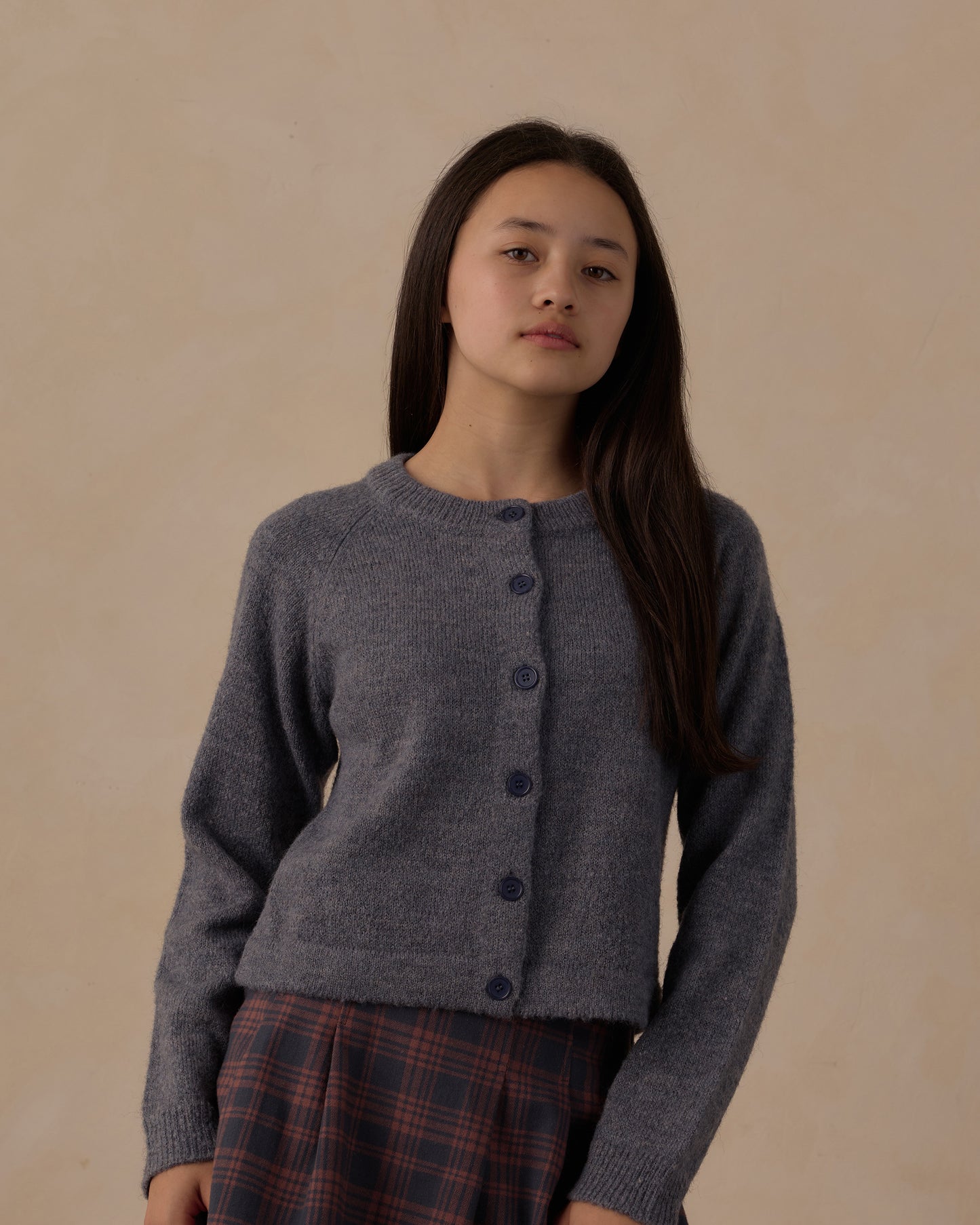 Teen Fuzzy Cardigan Midnight - Rylee + Cru | Kids Clothes | Trendy Baby Clothes | Modern Infant Outfits |