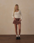 Teen Denver Mini Skirt Mulberry - Rylee + Cru | Kids Clothes | Trendy Baby Clothes | Modern Infant Outfits |
