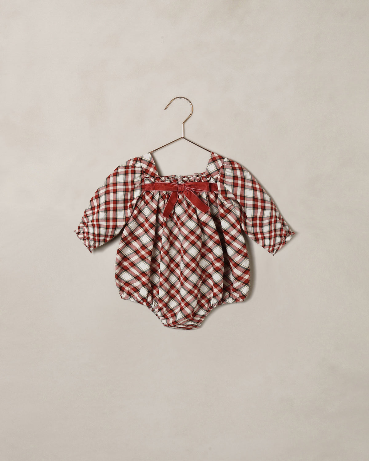 Annette Romper Holiday Tartan