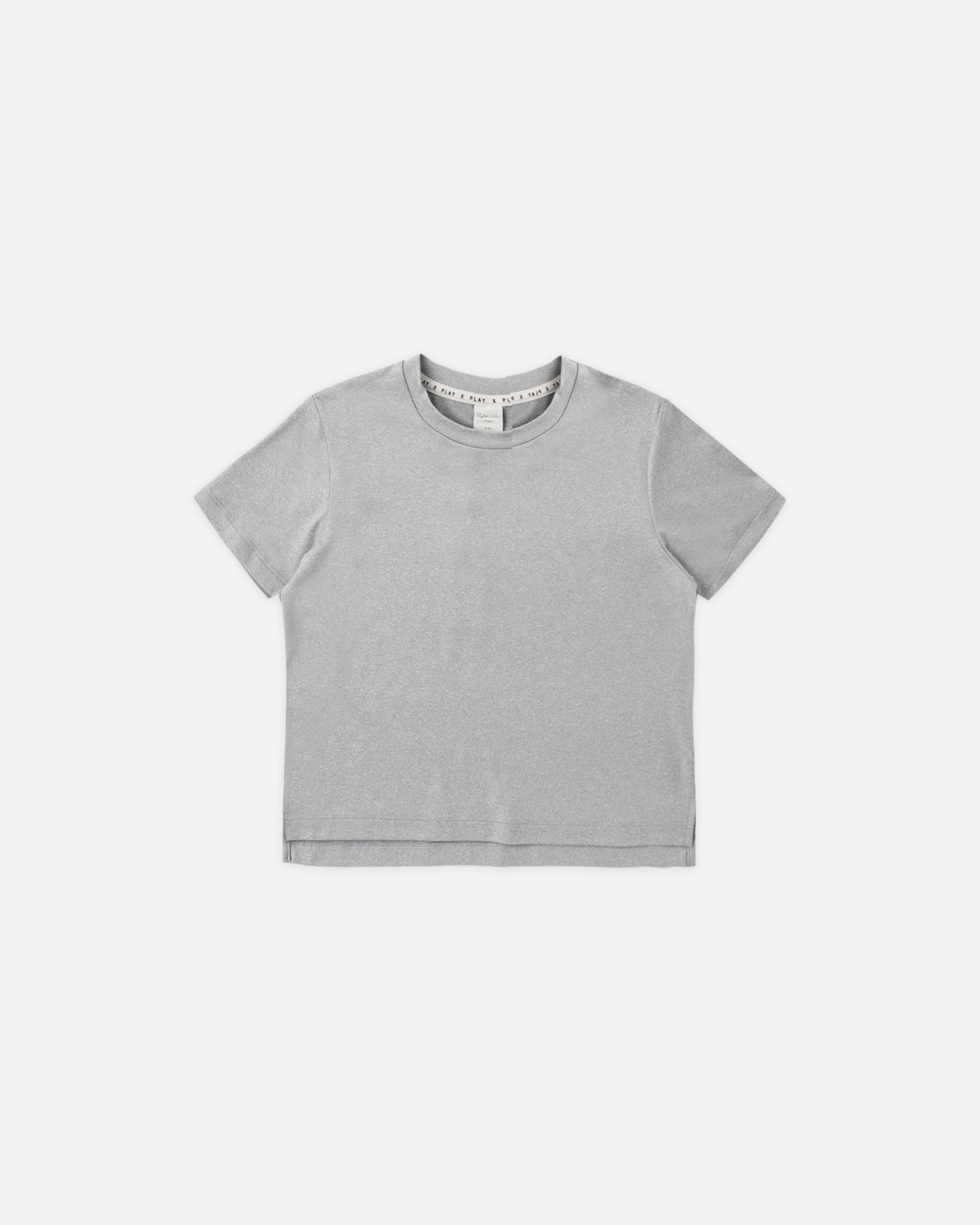 Cove Essential Tee Heathered Dusty Blue - Rylee + Cru | Kids Clothes | Trendy Baby Clothes | Modern Infant Outfits |