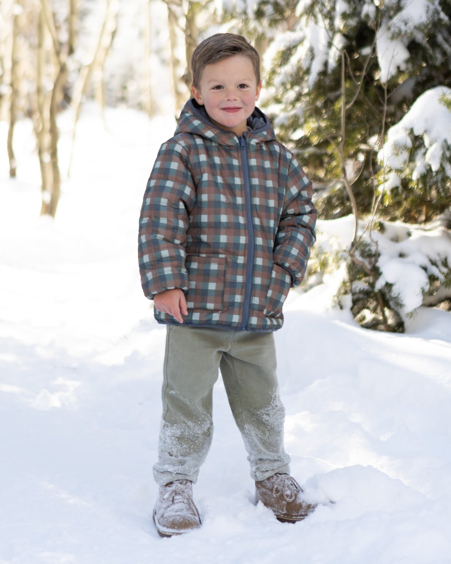 Kalen Pant Dark Sage - Rylee + Cru | Kids Clothes | Trendy Baby Clothes | Modern Infant Outfits |