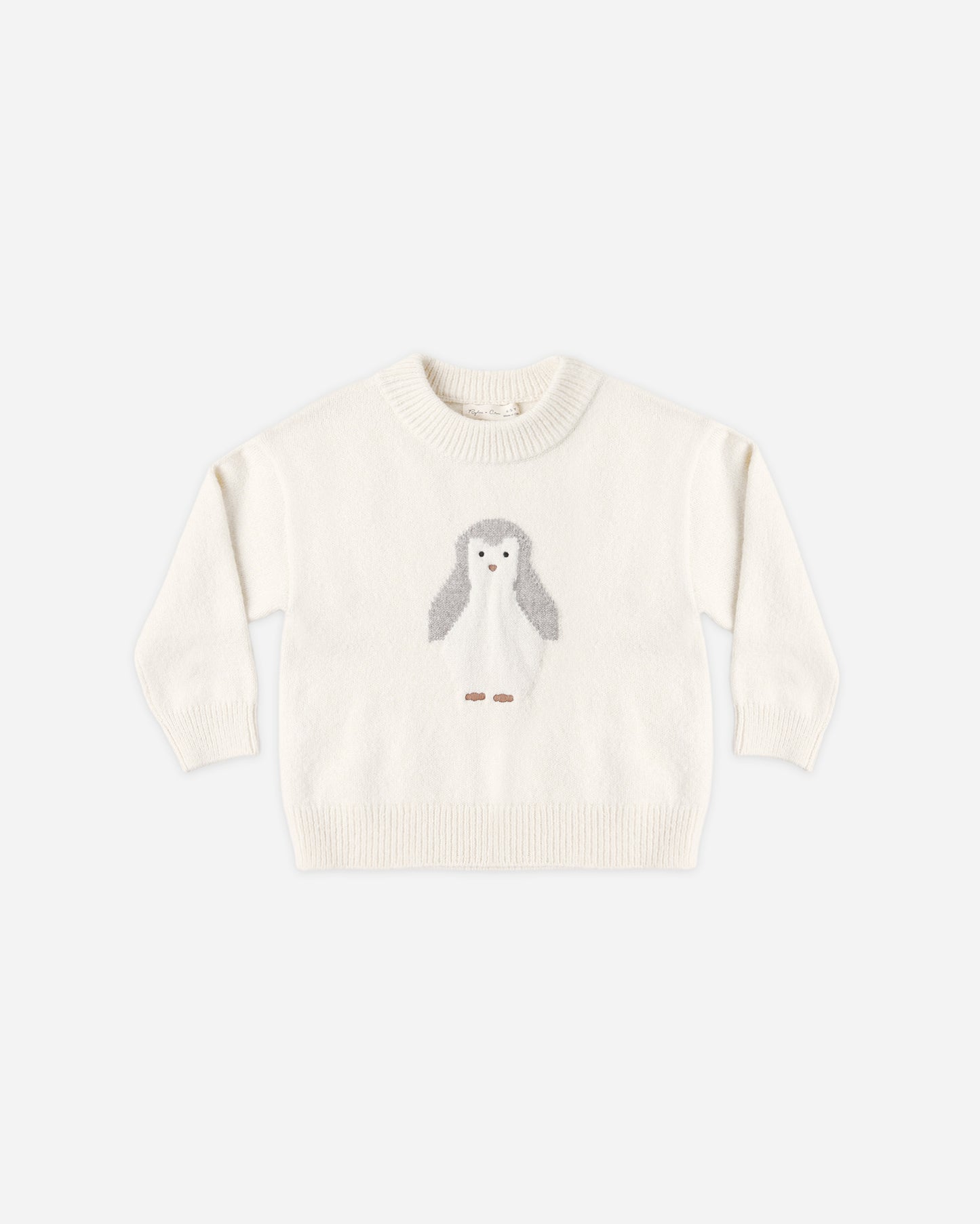 Reagan Sweater Penguin - Rylee + Cru | Kids Clothes | Trendy Baby Clothes | Modern Infant Outfits |