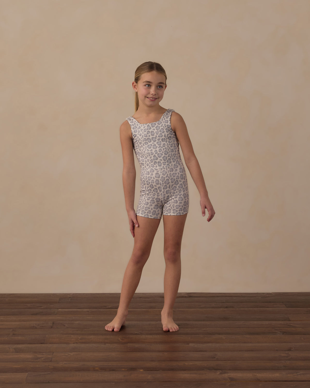 Malibu Bodysuit Blue Leopard - Rylee + Cru | Kids Clothes | Trendy Baby Clothes | Modern Infant Outfits |