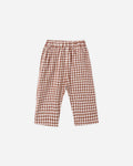 Palmer Pant Brick Check - Rylee + Cru | Kids Clothes | Trendy Baby Clothes | Modern Infant Outfits |