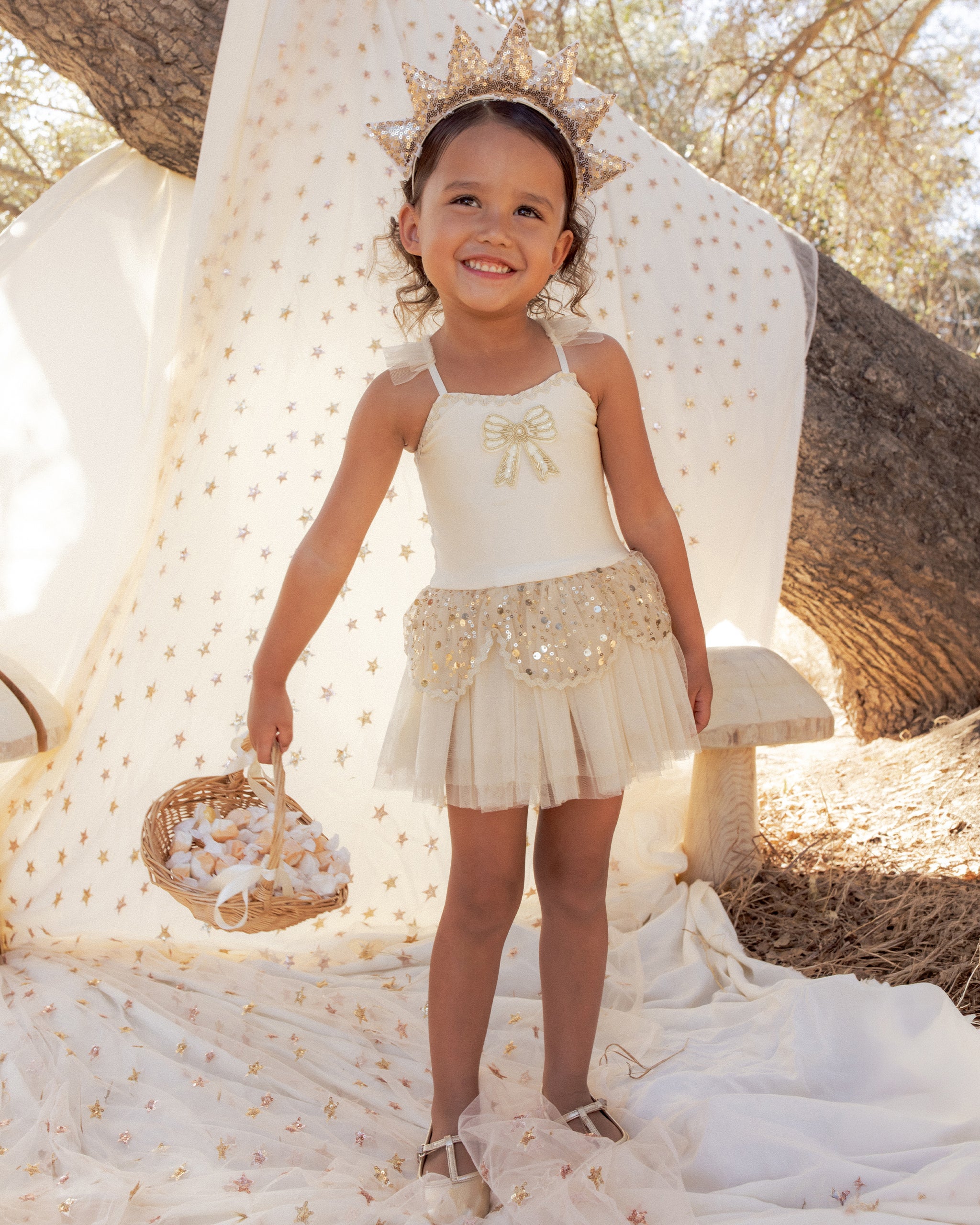 Elise Tutu Champagne - Rylee + Cru | Kids Clothes | Trendy Baby Clothes | Modern Infant Outfits |
