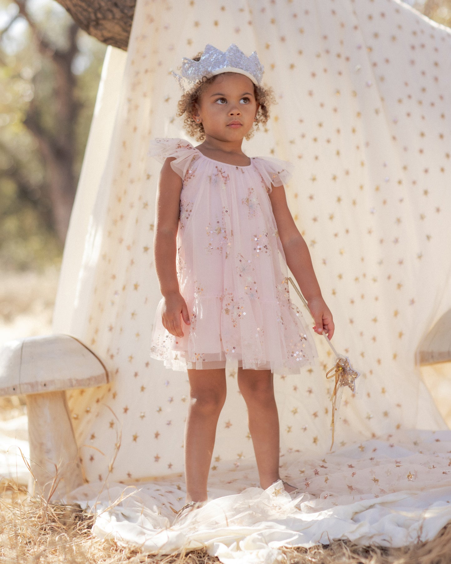 Edie Dress Pink - Rylee + Cru | Kids Clothes | Trendy Baby Clothes | Modern Infant Outfits |