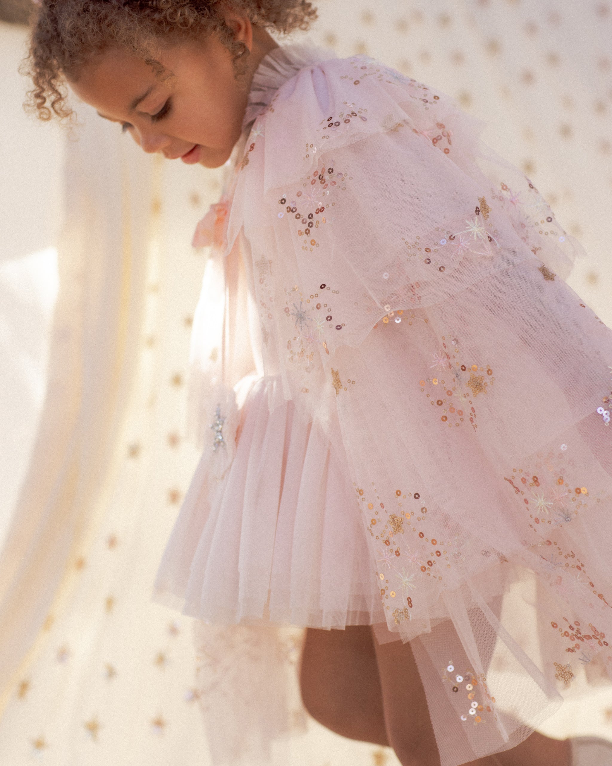 Tulle Cape Pink - Rylee + Cru | Kids Clothes | Trendy Baby Clothes | Modern Infant Outfits |