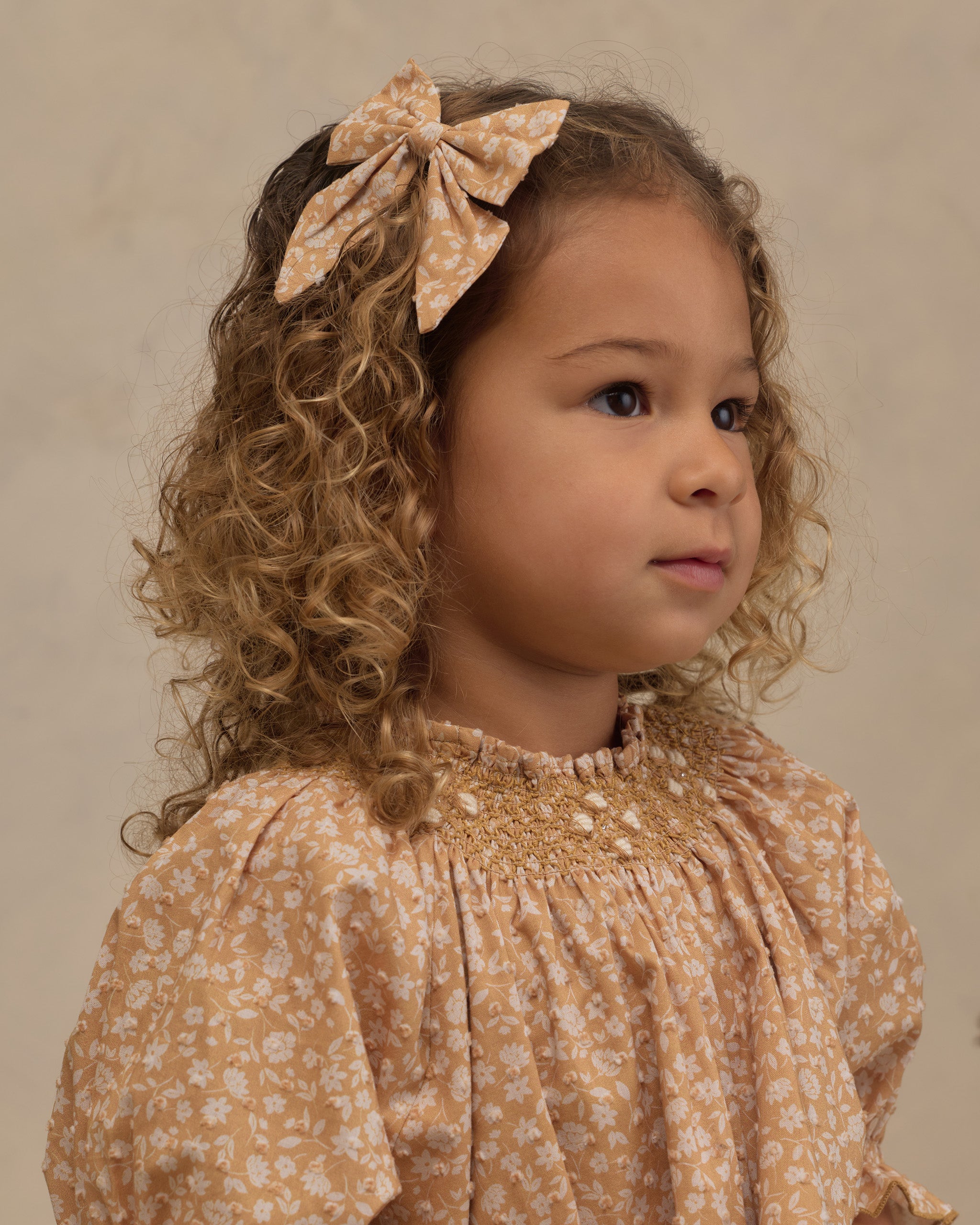 Norah Bow Golden Meadow - Rylee + Cru | Kids Clothes | Trendy Baby Clothes | Modern Infant Outfits |
