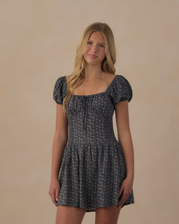 Teen Alex Dress Heart Ditsy - Rylee + Cru | Kids Clothes | Trendy Baby Clothes | Modern Infant Outfits |