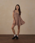 Teen Stella Dress Brick Check - Rylee + Cru | Kids Clothes | Trendy Baby Clothes | Modern Infant Outfits |