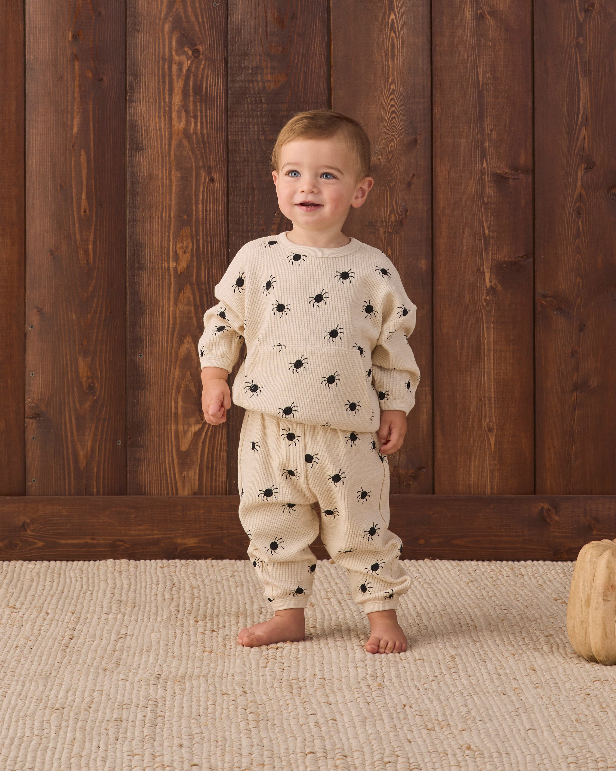 Waffle Slouch Set Bitsy Spider – Quincy Mae