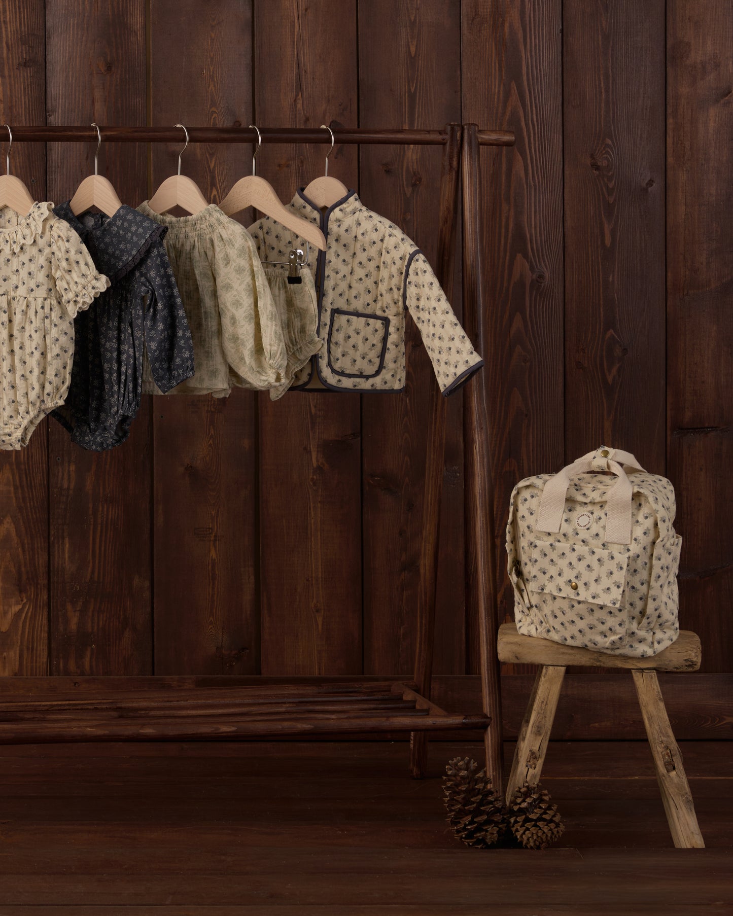 Mini Backpack Vintage Fleur - Rylee + Cru | Kids Clothes | Trendy Baby Clothes | Modern Infant Outfits |