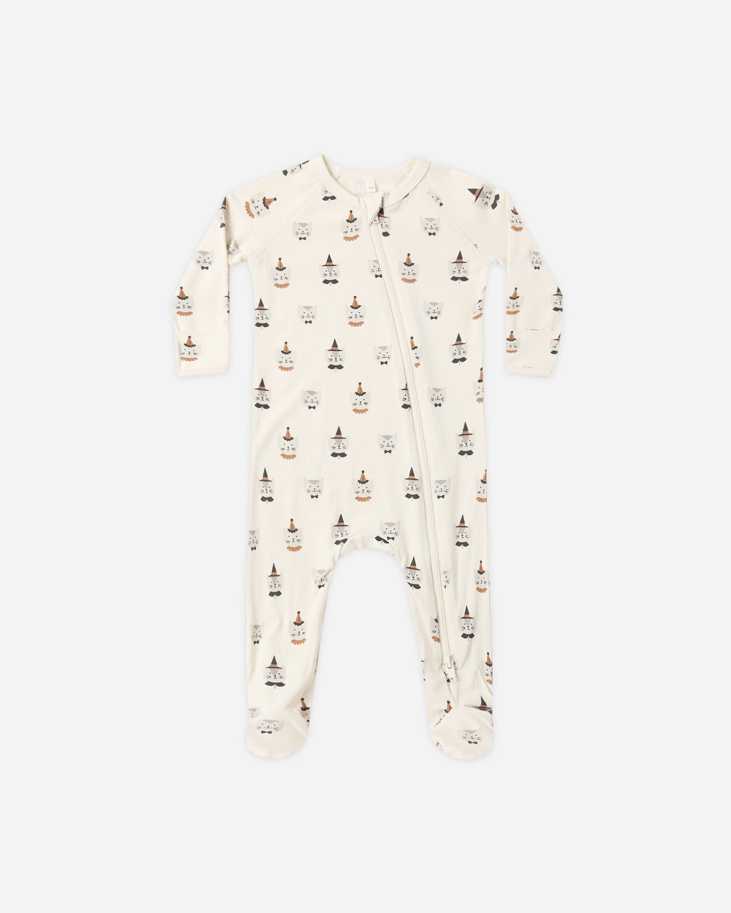 Bamboo Zip Footie Costume Kittens - Rylee + Cru | Kids Clothes | Trendy Baby Clothes | Modern Infant Outfits |