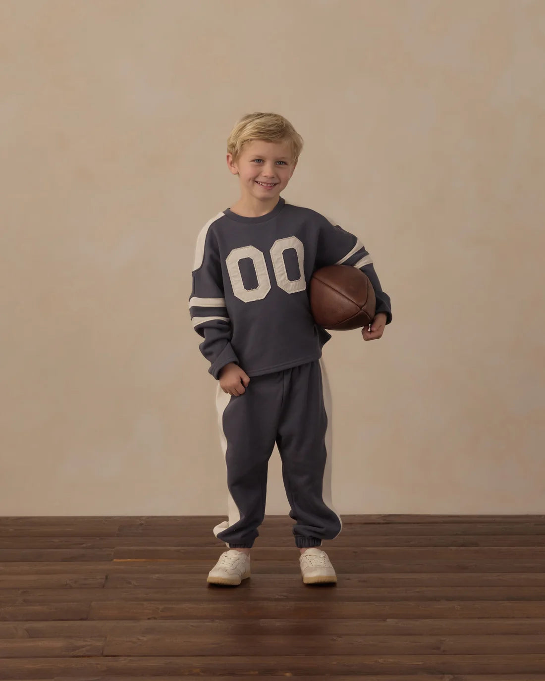 Paneled Sweatpant Midnight - Rylee + Cru | Kids Clothes | Trendy Baby Clothes | Modern Infant Outfits |