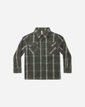 Pocketed Flannel Shirt Holiday Plaid - Rylee + Cru | Kids Clothes | Trendy Baby Clothes | Modern Infant Outfits |