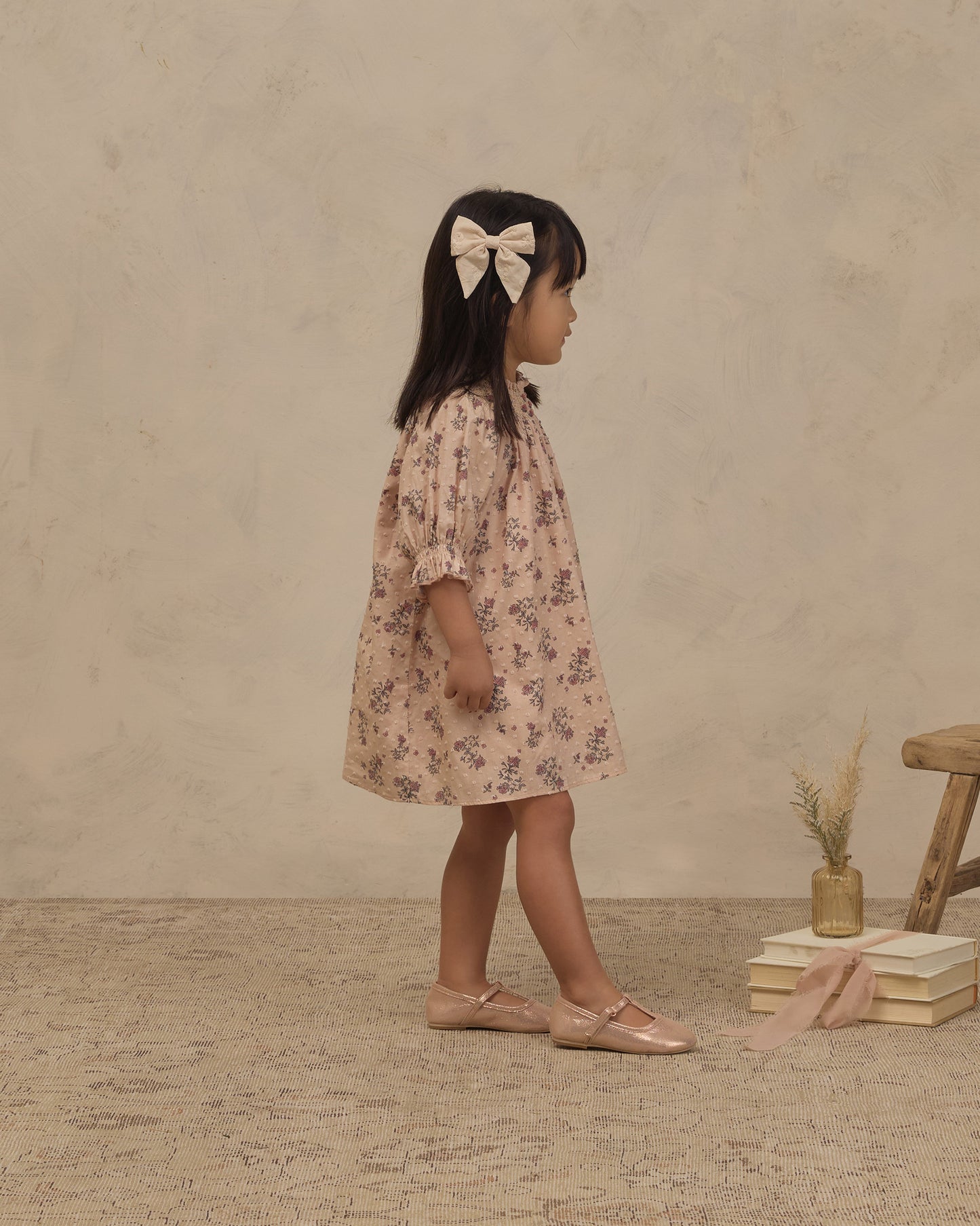 Maddie Dress French Floral - Rylee + Cru | Kids Clothes | Trendy Baby Clothes | Modern Infant Outfits |