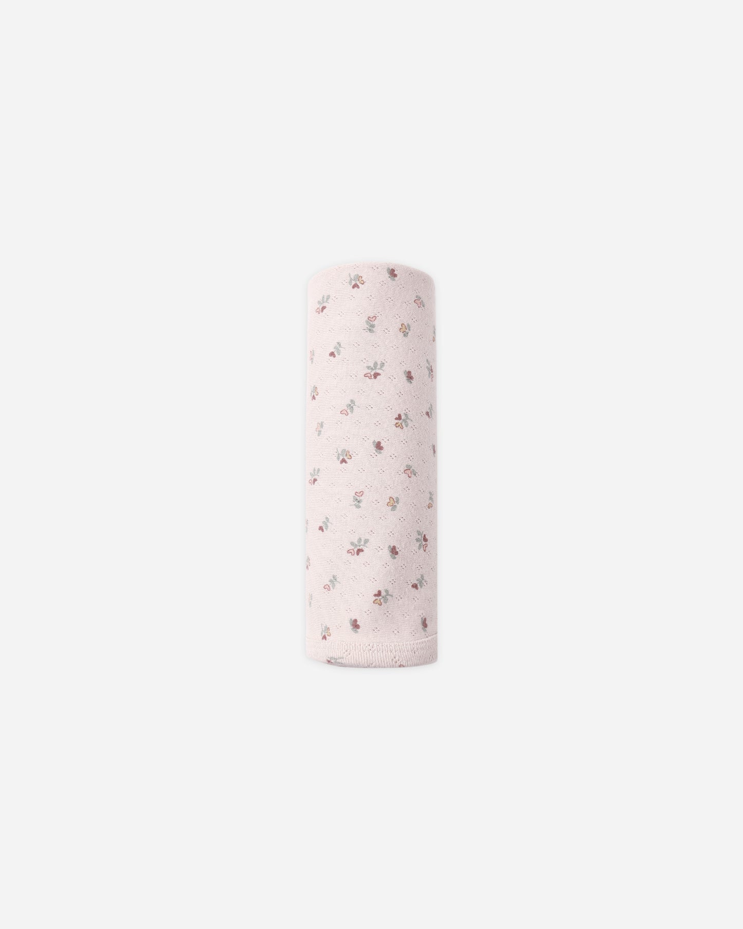 Pointelle Baby Blanket Heart Ditsy - Rylee + Cru | Kids Clothes | Trendy Baby Clothes | Modern Infant Outfits |