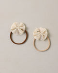 Flutter Tulle Headband Champagne - Rylee + Cru | Kids Clothes | Trendy Baby Clothes | Modern Infant Outfits |