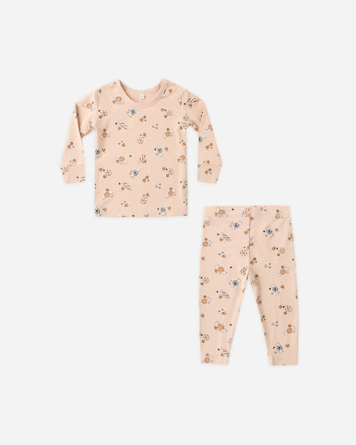 Bamboo Pajama Set Candy - Rylee + Cru | Kids Clothes | Trendy Baby Clothes | Modern Infant Outfits |