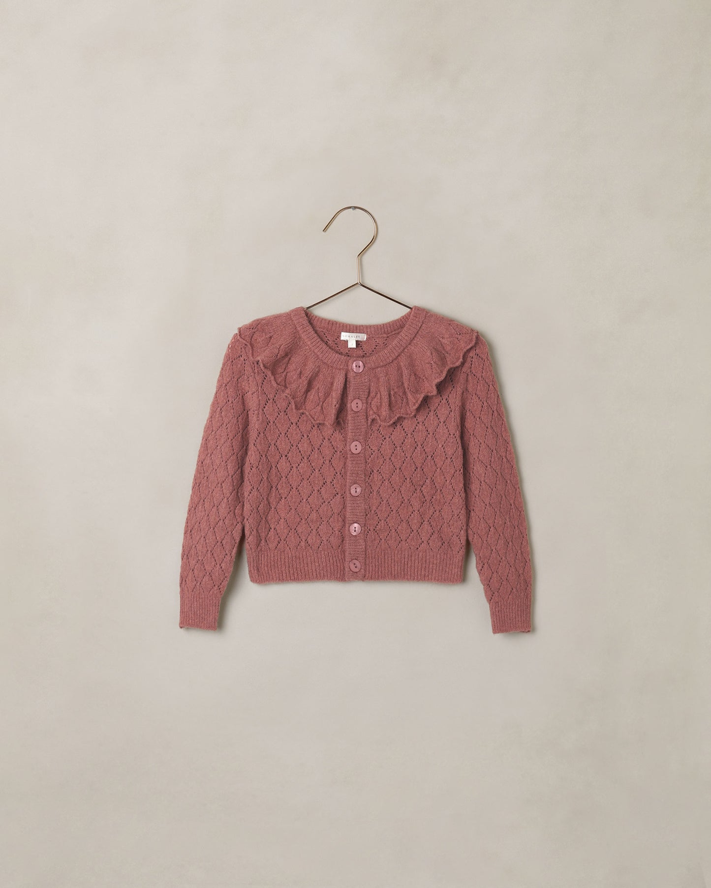Ruffle Cardigan Sweater Spice - Rylee + Cru | Kids Clothes | Trendy Baby Clothes | Modern Infant Outfits |