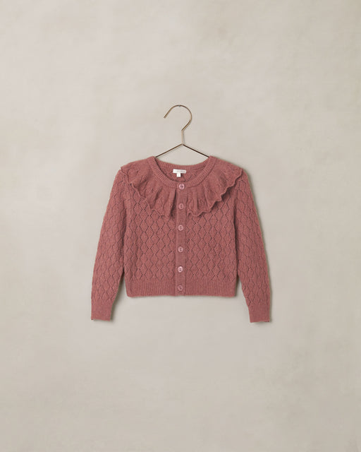 Ruffle Cardigan Sweater Spice - Rylee + Cru | Kids Clothes | Trendy Baby Clothes | Modern Infant Outfits |