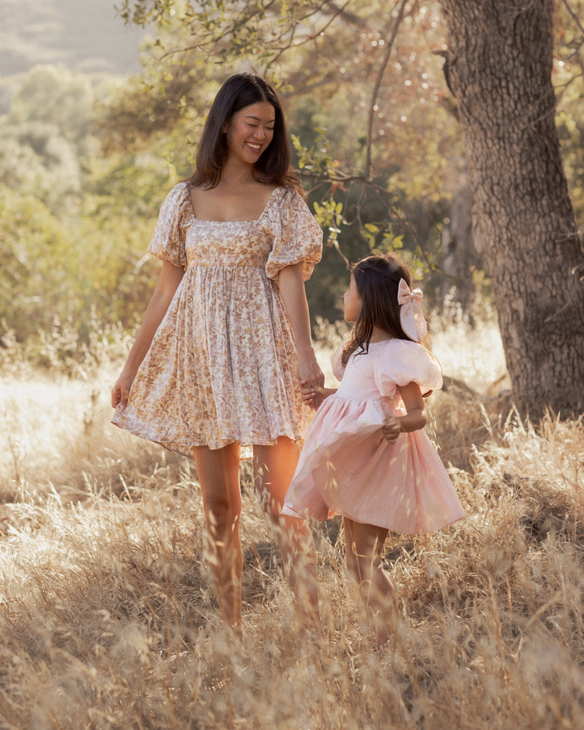 Sofia Dress Rose Shimmer - Rylee + Cru | Kids Clothes | Trendy Baby Clothes | Modern Infant Outfits |
