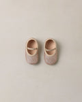 Baby Ballet Flats Rose Gold Shimmer - Rylee + Cru | Kids Clothes | Trendy Baby Clothes | Modern Infant Outfits |