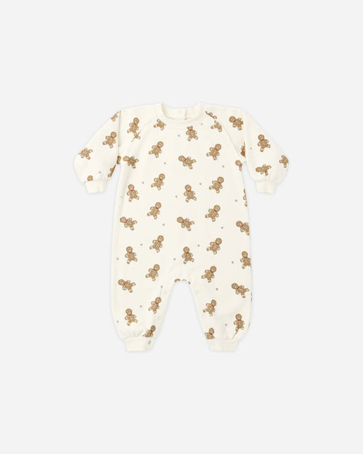 Raglan Jumpsuit Gingerbread - Rylee + Cru | Kids Clothes | Trendy Baby Clothes | Modern Infant Outfits |