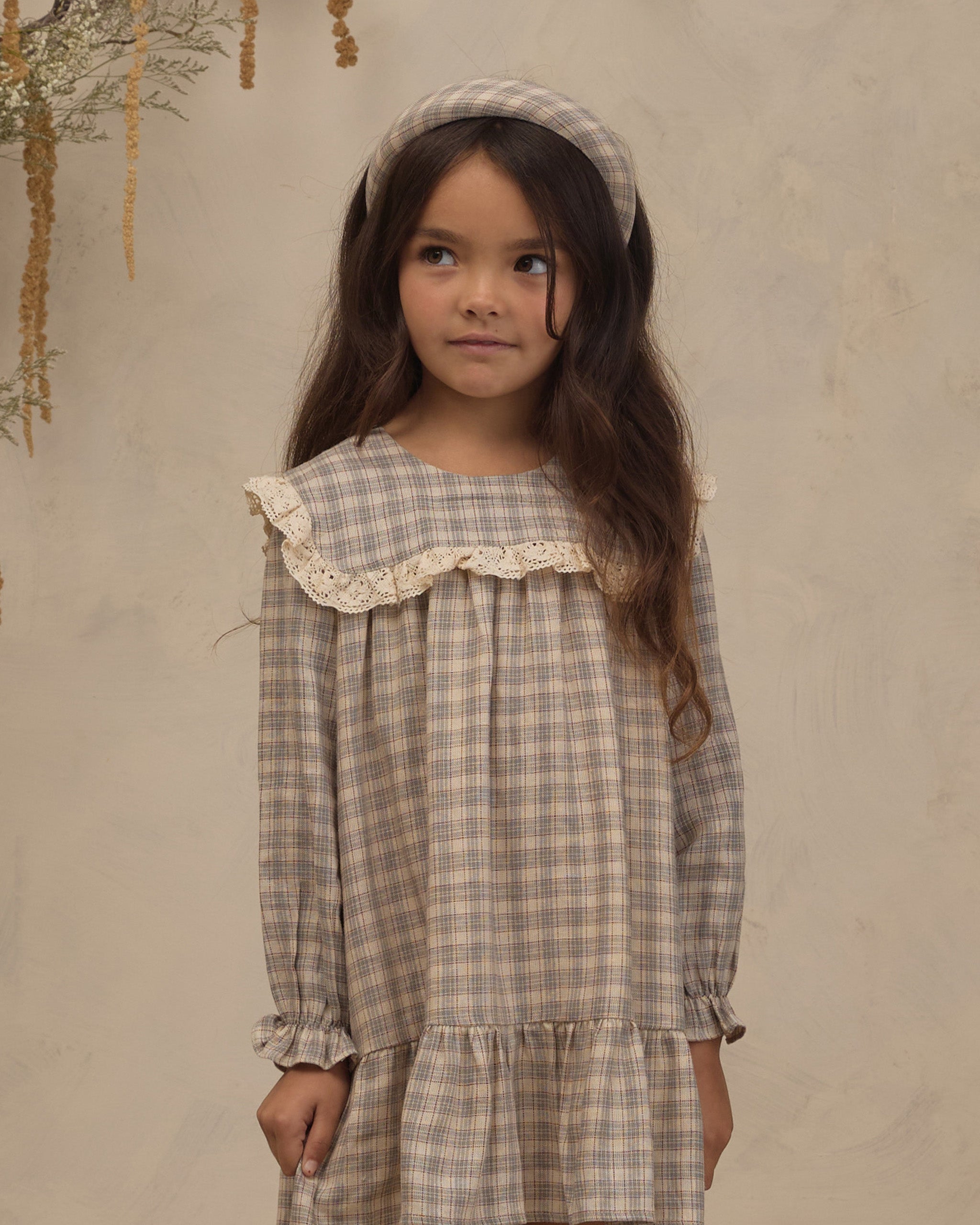 Noelle Dress Fall Plaid - Rylee + Cru | Kids Clothes | Trendy Baby Clothes | Modern Infant Outfits |