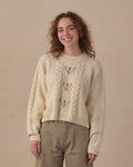Women's Reagan Sweater Natural - Rylee + Cru | Kids Clothes | Trendy Baby Clothes | Modern Infant Outfits |