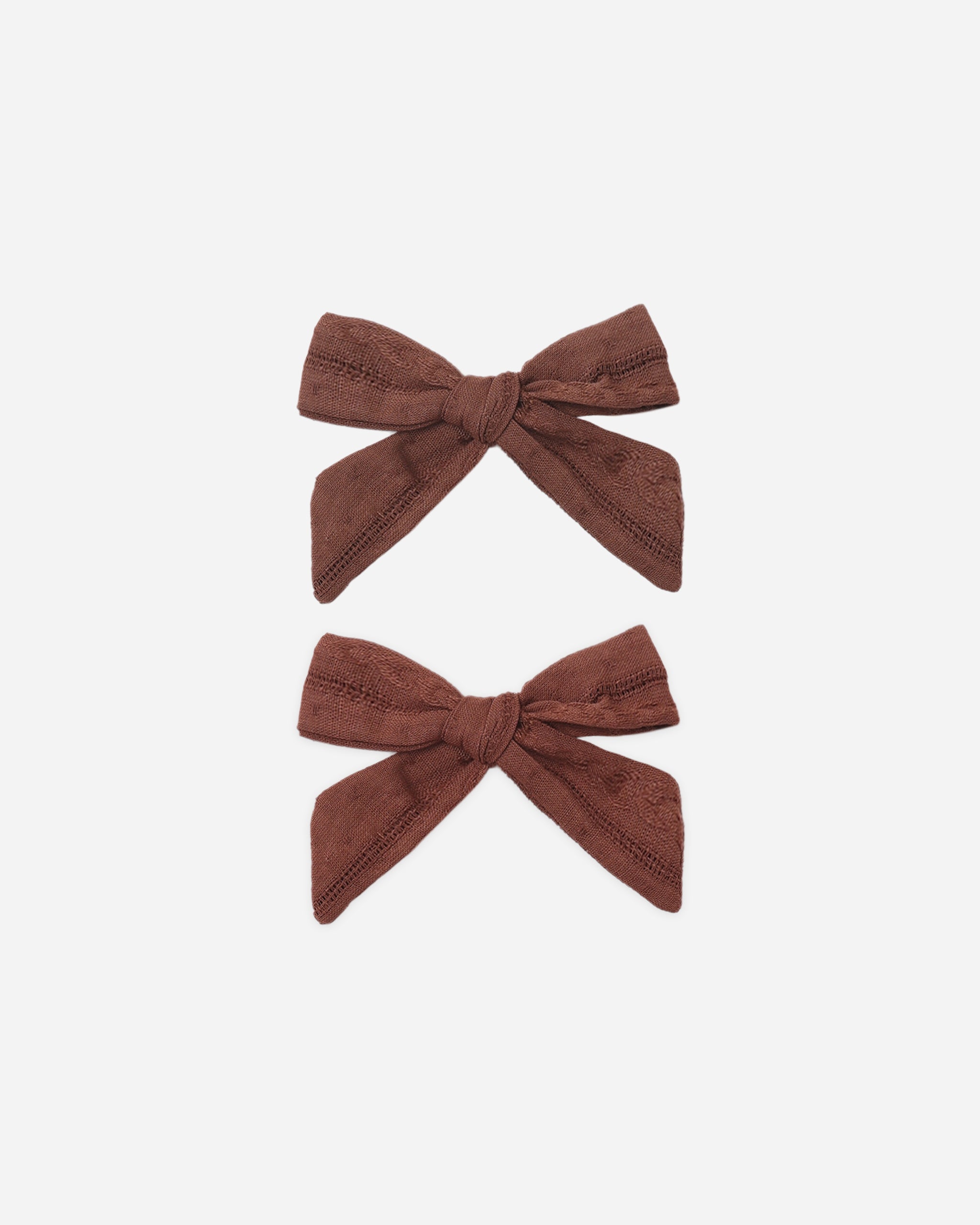 Bows, Set Of 2 Mulberry - Rylee + Cru | Kids Clothes | Trendy Baby Clothes | Modern Infant Outfits |
