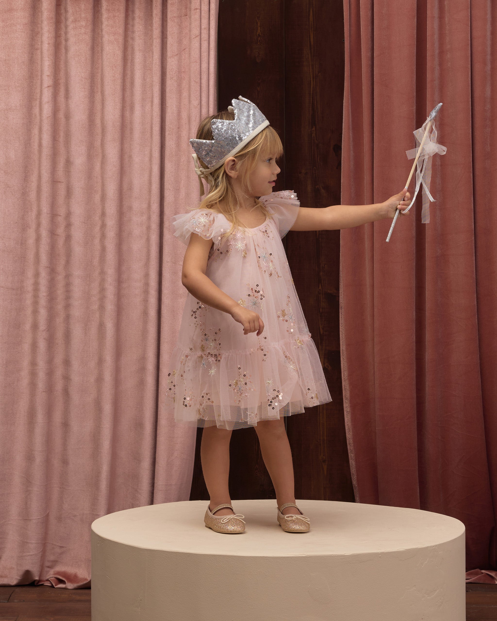 Edie Dress Pink - Rylee + Cru | Kids Clothes | Trendy Baby Clothes | Modern Infant Outfits |
