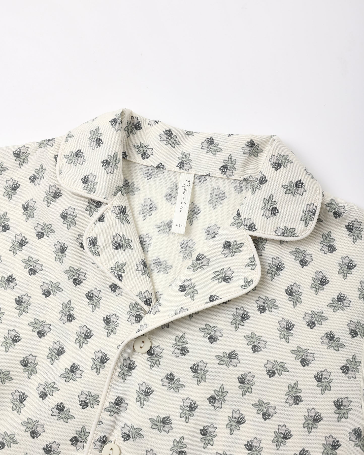 Woven Pajama Set Vintage Fleur - Rylee + Cru | Kids Clothes | Trendy Baby Clothes | Modern Infant Outfits |