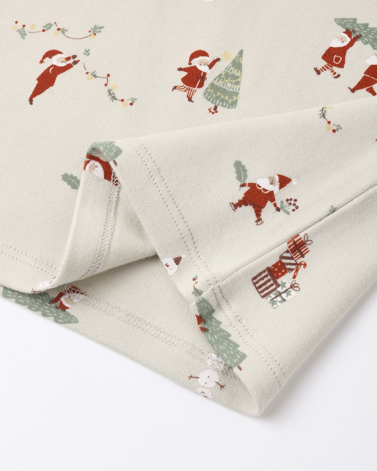 Organic Long Sleeve Pajama Set Gnome Village - Rylee + Cru | Kids Clothes | Trendy Baby Clothes | Modern Infant Outfits |