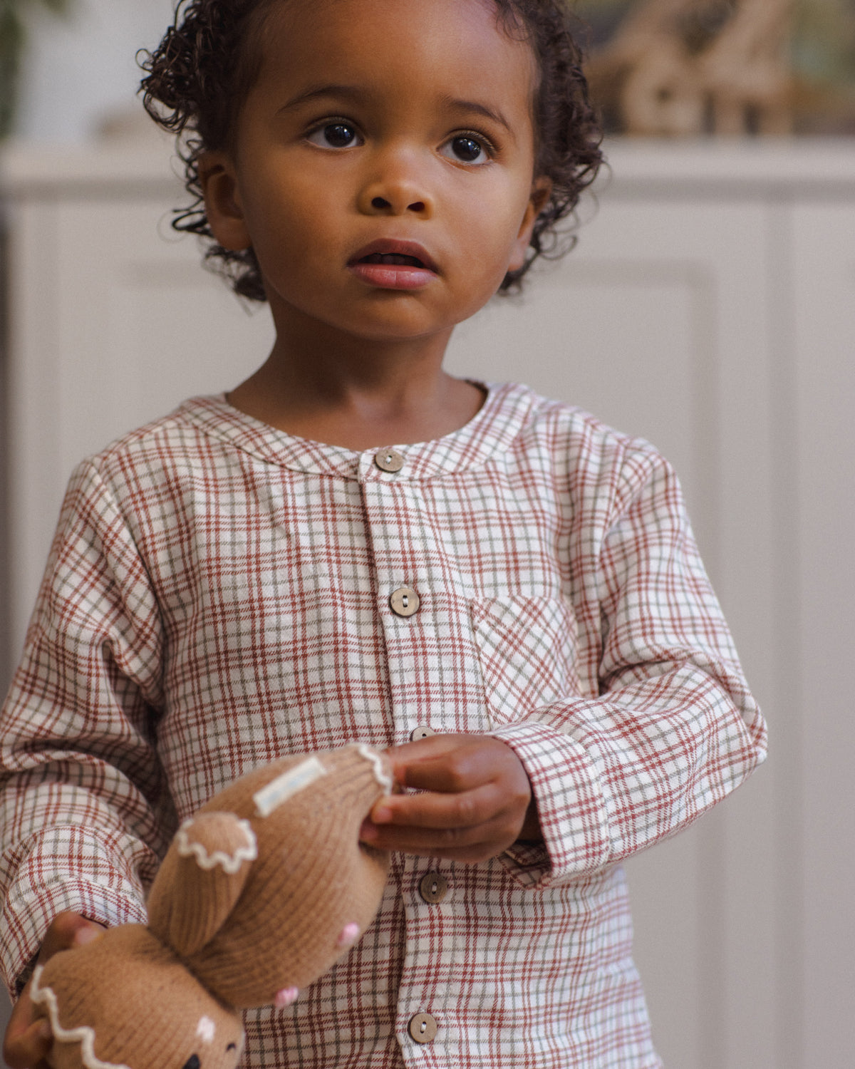Milo Shirt Christmas Plaid - Rylee + Cru | Kids Clothes | Trendy Baby Clothes | Modern Infant Outfits |
