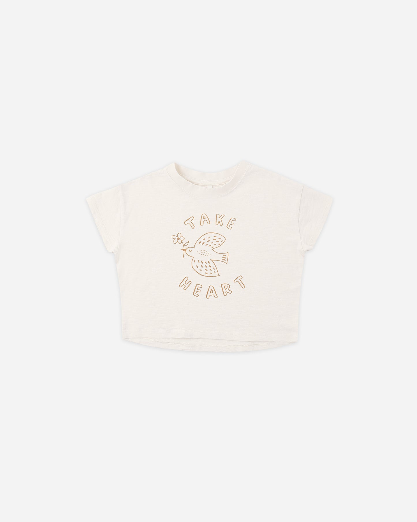 Boxy Tee Take Heart - Rylee + Cru | Kids Clothes | Trendy Baby Clothes | Modern Infant Outfits |