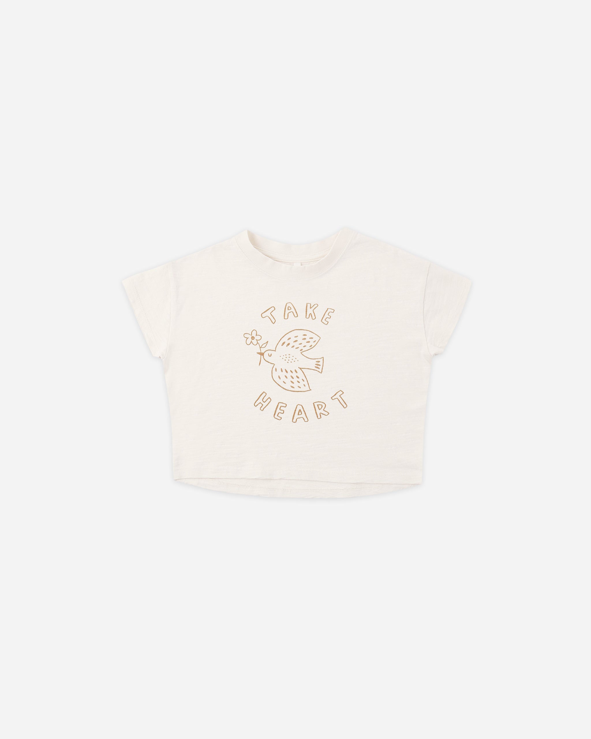 Boxy Tee Take Heart - Rylee + Cru | Kids Clothes | Trendy Baby Clothes | Modern Infant Outfits |