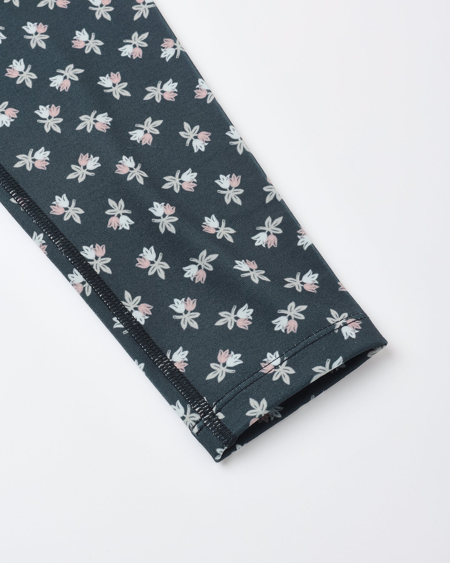 Basic Legging Blue Blooms - Rylee + Cru | Kids Clothes | Trendy Baby Clothes | Modern Infant Outfits |