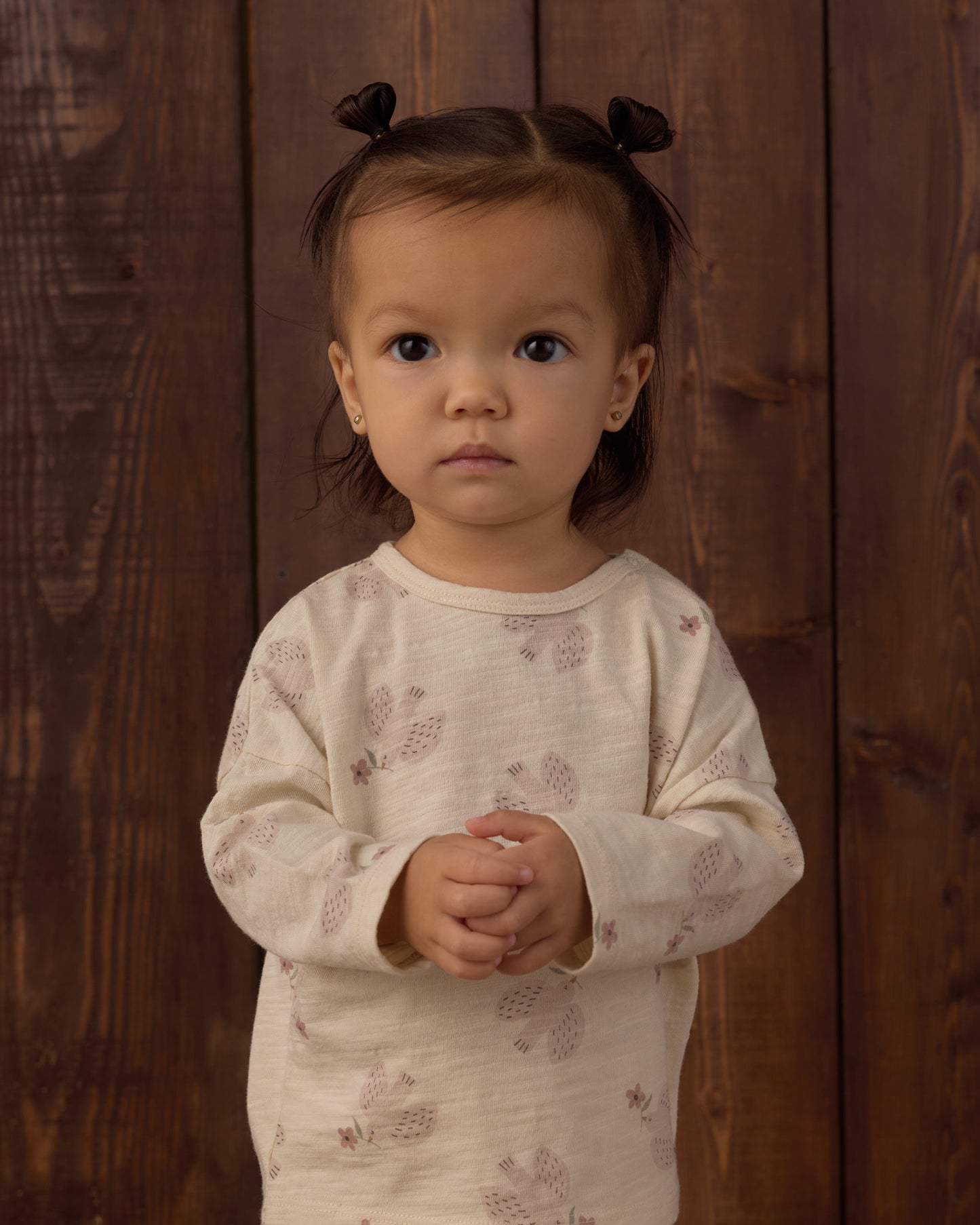 Long Sleeve Tee + Pant Set Sparrows - Rylee + Cru | Kids Clothes | Trendy Baby Clothes | Modern Infant Outfits |