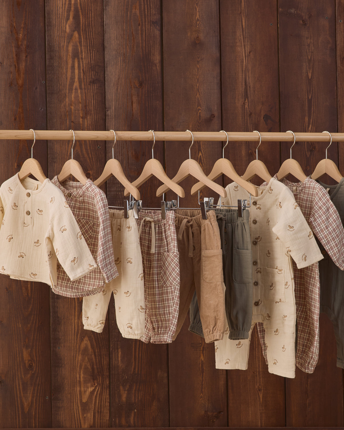 Woven Pant Rocking Horse - Rylee + Cru | Kids Clothes | Trendy Baby Clothes | Modern Infant Outfits |