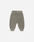 Chunky Knit Pant Spruce - Rylee + Cru | Kids Clothes | Trendy Baby Clothes | Modern Infant Outfits |