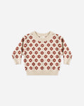 Shiloh Sweater Poinsettia - Rylee + Cru | Kids Clothes | Trendy Baby Clothes | Modern Infant Outfits |