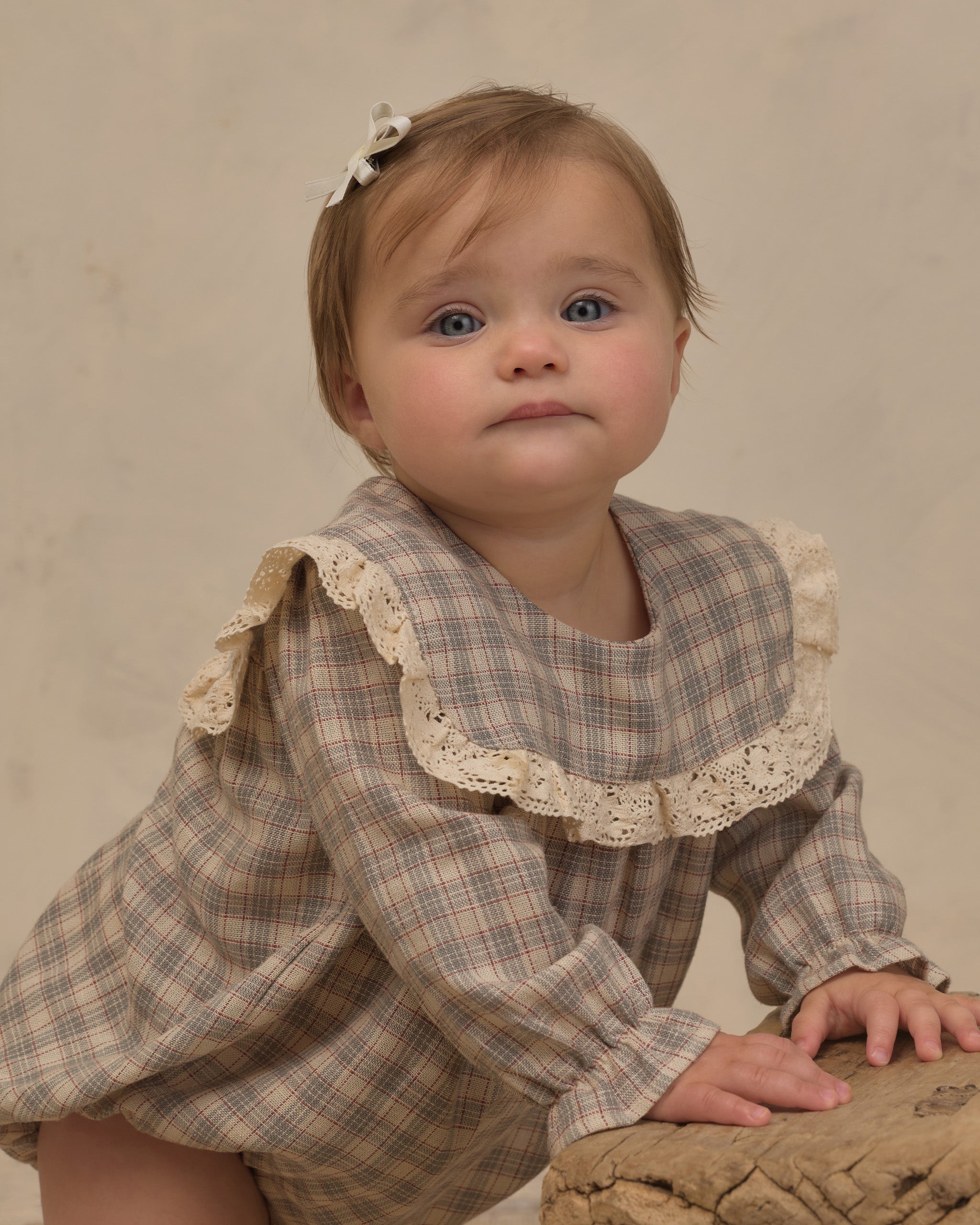 Mini Satin Ribbon Bows Spice, Ivory, Gold - Rylee + Cru | Kids Clothes | Trendy Baby Clothes | Modern Infant Outfits |