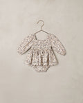 Elodie Romper Blue Garden - Rylee + Cru | Kids Clothes | Trendy Baby Clothes | Modern Infant Outfits |