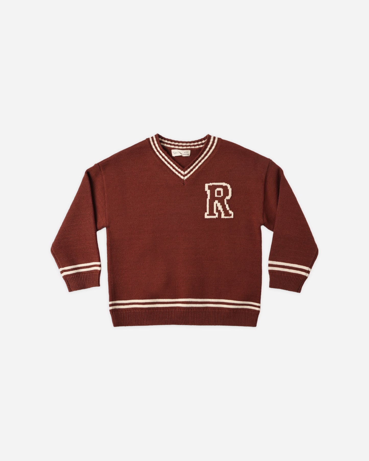 Redwood Sweater Brick - Rylee + Cru | Kids Clothes | Trendy Baby Clothes | Modern Infant Outfits |