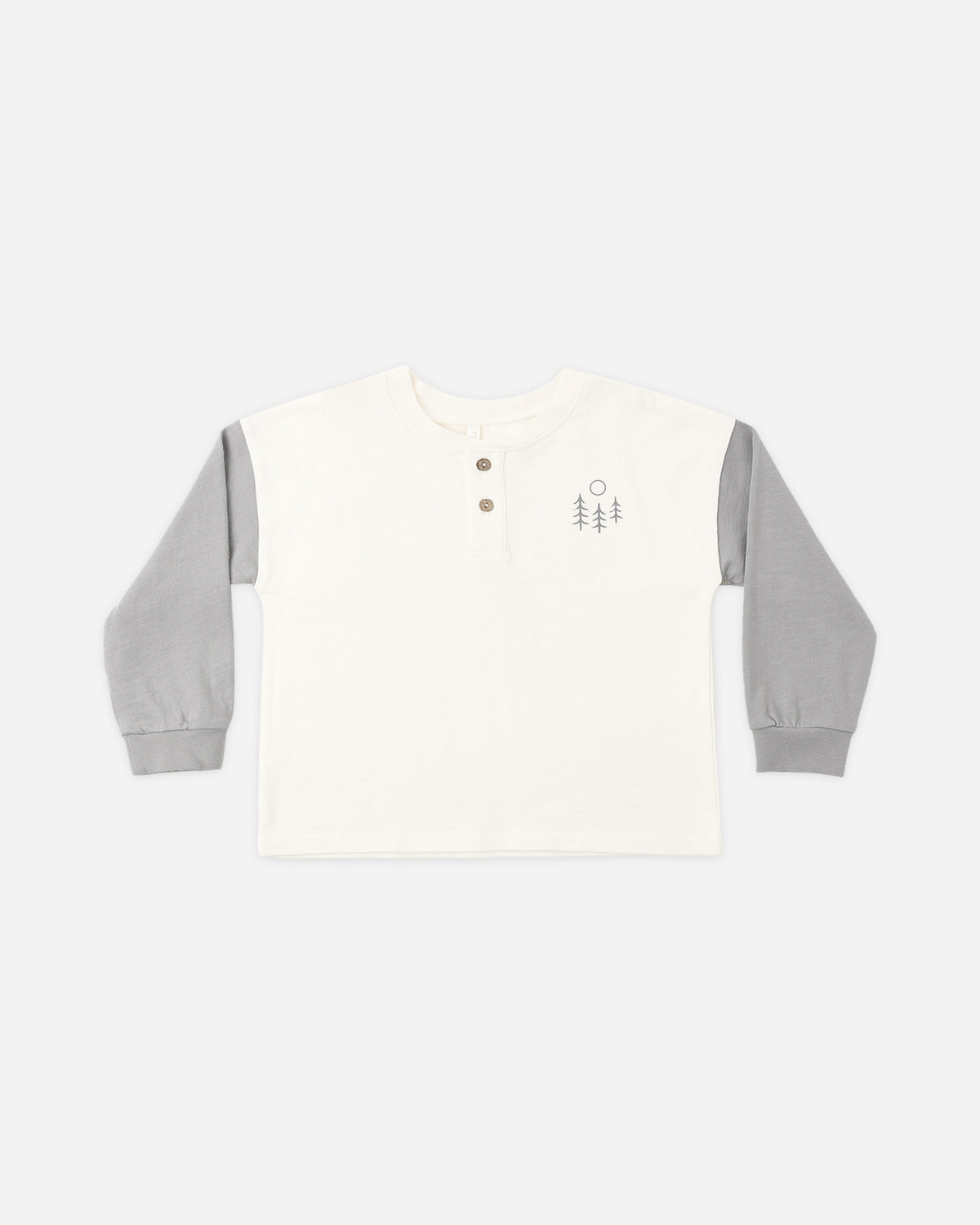 Relaxed Long Sleeve Henley Made For Adventure - Rylee + Cru | Kids Clothes | Trendy Baby Clothes | Modern Infant Outfits |