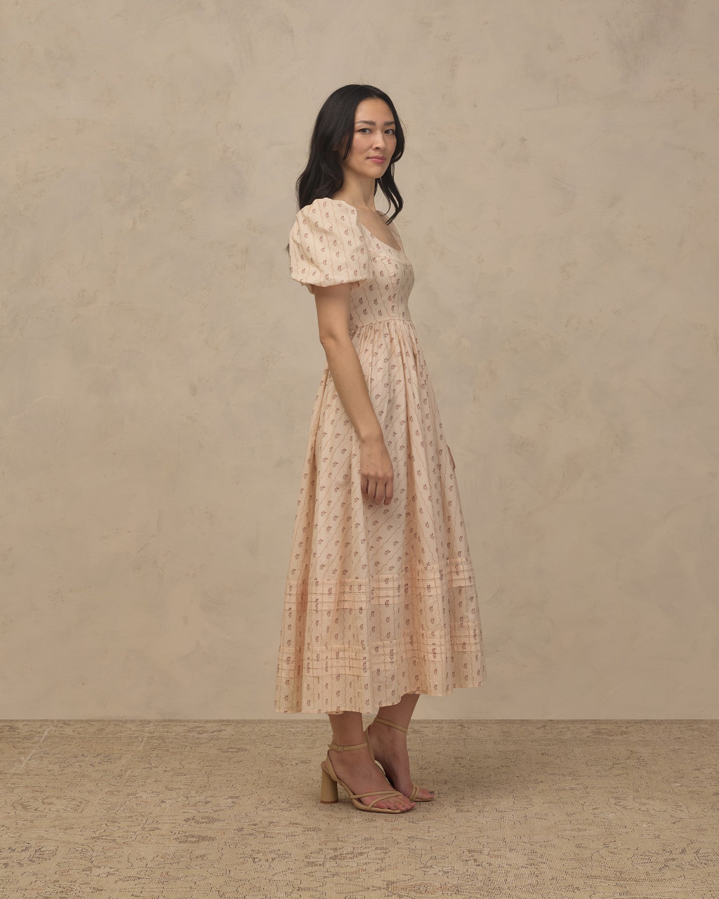 Women's Maggie Dress Floral Stripe - Rylee + Cru | Kids Clothes | Trendy Baby Clothes | Modern Infant Outfits |